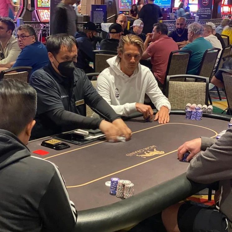 Table finale pour Gillet à Vegas !