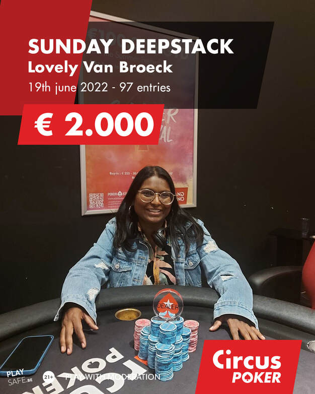 Lovely gagne le Sunday deepstack !